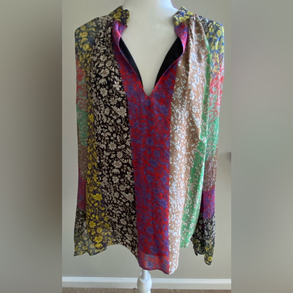 Alice + Olivia Colorful Tunic - Size L NWT